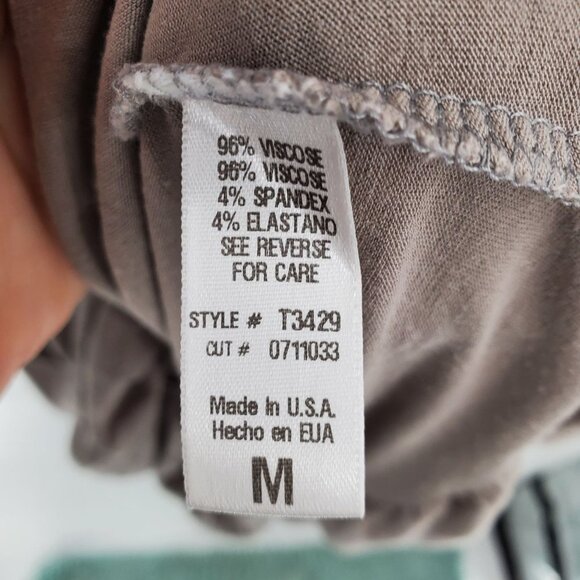 Pitaya Womens Bubble Hem Mini Dress Juniors Size M Gray Stretch Boho Casual - Picture 8 of 12